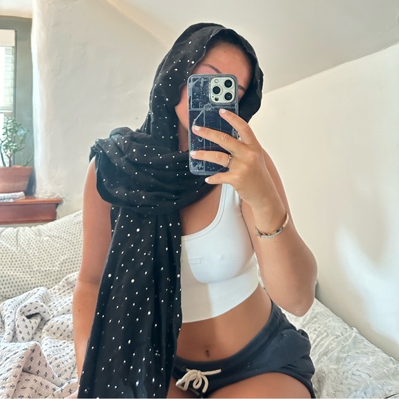 Rhinestone pashmina - Picture 3 of 4